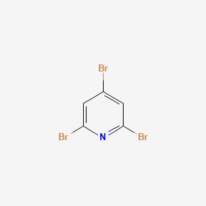 Chemical structure of 2,4,6-Tribromopyridine
