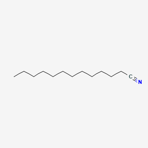 Chemical structure of Tridecanenitrile