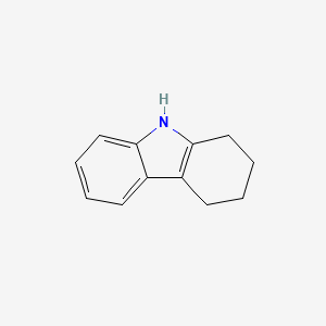 Chemical structure of 1,2,3,4-Tetrahydrocarbazole