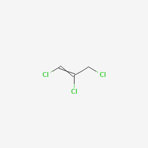 Chemical structure of 1,2,3-Trichloropropene (cis- and trans- mixture)