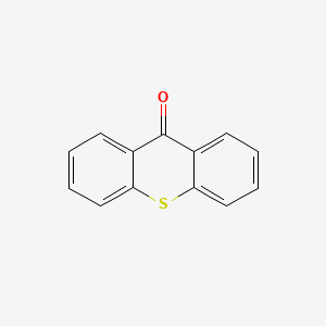 Chemical structure of Thioxanthone