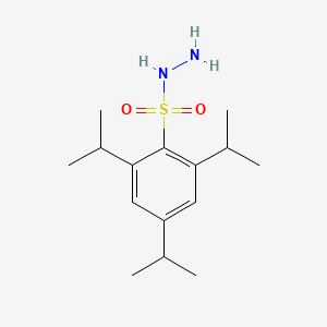 Chemical structure of 2,4,6-Triisopropylbenzenesulphonohydrazide