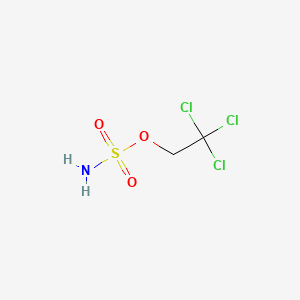 Chemical structure of 2,2,2-Trichloroethyl Sulfamate