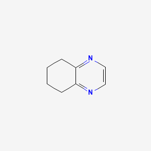 Chemical structure of 5,6,7,8-Tetrahydroquinoxaline