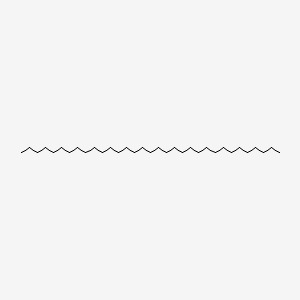 Chemical structure of Tritriacontane
