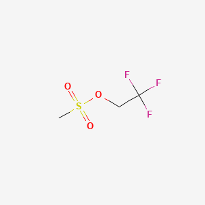 Chemical structure of 2,2,2-Trifluoroethyl Methanesulfonate