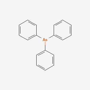Chemical structure of Triphenylarsine