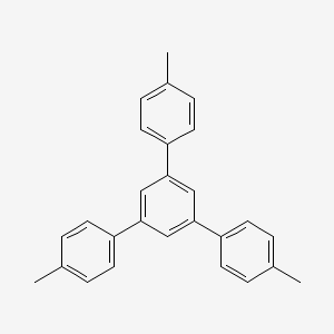 Chemical structure of 1,3,5-Tri(p-tolyl)benzene