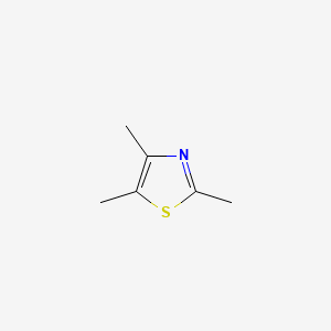 Chemical structure of 2,4,5-Trimethylthiazole