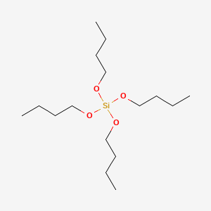 Chemical structure of Tetrabutyl Orthosilicate