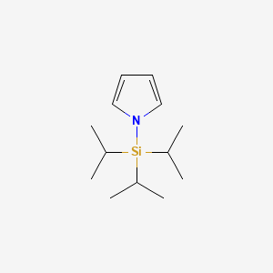 Chemical structure of 1-(Triisopropylsilyl)pyrrole