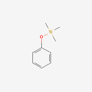 Chemical structure of Trimethyl(phenoxy)silane