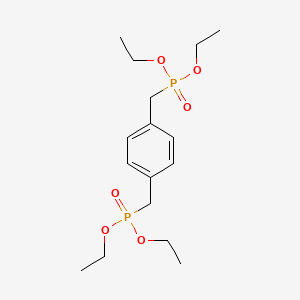 Chemical structure of Tetraethyl p-Xylylenediphosphonate
