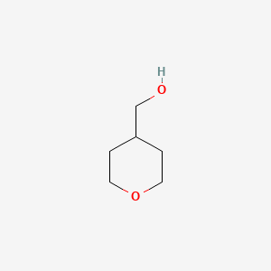 Chemical structure of Tetrahydropyran-4-methanol