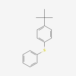 Chemical structure of 4-tert-Butyldiphenyl Sulfide