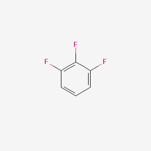 Chemical structure of 1,2,3-Trifluorobenzene