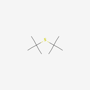 Chemical structure of tert-Butyl Sulfide