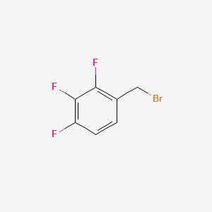Chemical structure of 2,3,4-Trifluorobenzyl Bromide