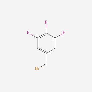 Chemical structure of 3,4,5-Trifluorobenzyl Bromide