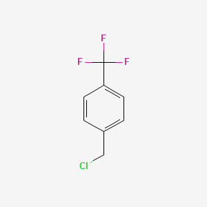 Chemical structure of p-Trifluoromethylbenzyl chloride