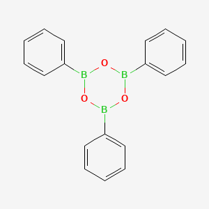 Chemical structure of Triphenylboroxin