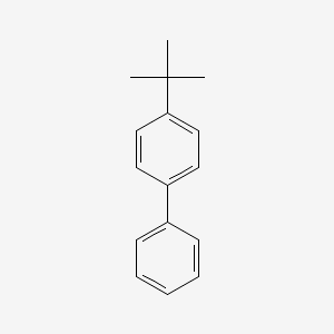 Chemical structure of 4-tert-Butylbiphenyl