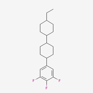 Chemical structure of trans,trans-4'-Ethyl-4-(3,4,5-trifluorophenyl)bicyclohexyl
