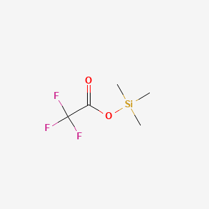 Chemical structure of Trimethylsilyl Trifluoroacetate