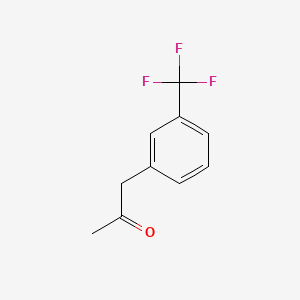 Chemical structure of 1-(3-Trifluoromethylphenyl)-2-propanone