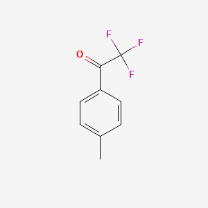 Chemical structure of 4-(Trifluoroacetyl)toluene