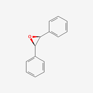 Chemical structure of trans-Stilbene Oxide