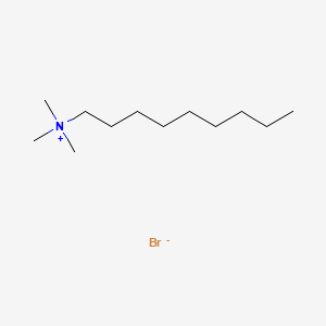 Chemical structure of Trimethylnonylammonium Bromide
