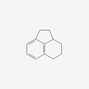 Chemical structure of 3,4,5,11-Tetrahydroacenaphthene