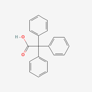 Chemical structure of Triphenylacetic Acid