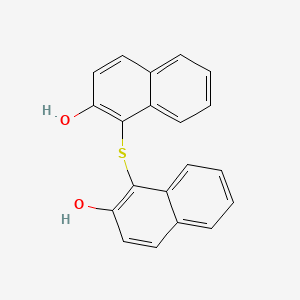 Chemical structure of 1,1'-Thiobis(2-naphthol)