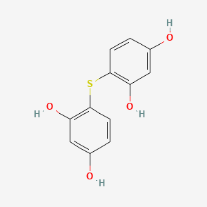 Chemical structure of 4,4'-Thiodiresorcinol
