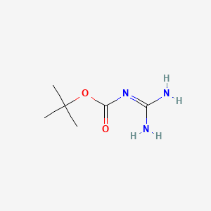 Chemical structure of 1-(tert-Butoxycarbonyl)guanidine