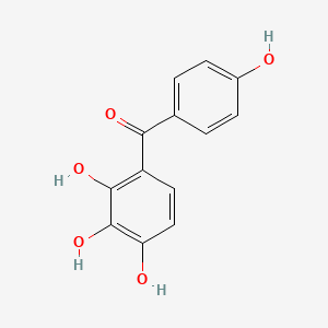 Chemical structure of 2,3,4,4'-Tetrahydroxybenzophenone