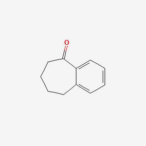 Chemical structure of 6,7,8,9-Tetrahydro-5H-benzocyclohepten-5-one