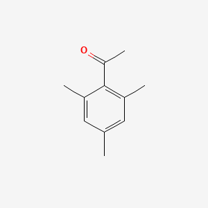 Chemical structure of 2',4',6'-Trimethylacetophenone