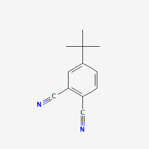 Chemical structure of 4-tert-Butylphthalonitrile