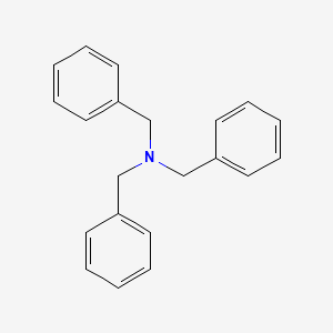 Chemical structure of Tribenzylamine