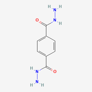 Chemical structure of Terephthalohydrazide