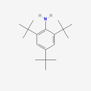Chemical structure of 2,4,6-Tri-tert-butylaniline