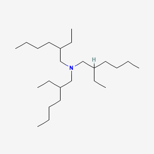 Chemical structure of Tris(2-ethylhexyl)amine