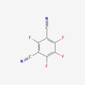 Chemical structure of Tetrafluoroisophthalonitrile