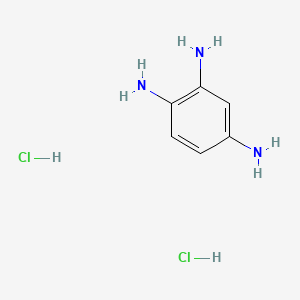 Chemical structure of 1,2,4-Triaminobenzene Dihydrochloride