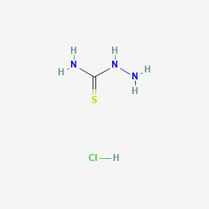 Chemical structure of Thiosemicarbazide Hydrochloride