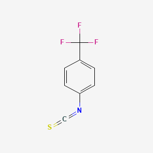 Chemical structure of 4-(Trifluoromethyl)phenyl Isothiocyanate