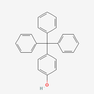 Chemical structure of 4-Triphenylmethylphenol